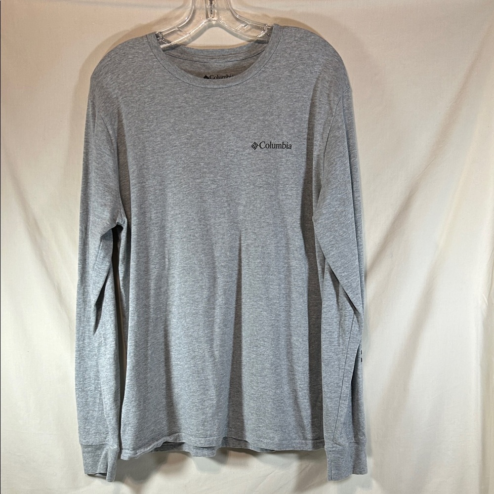 Columbia Men's Heather Gray Long Sleeve Tee